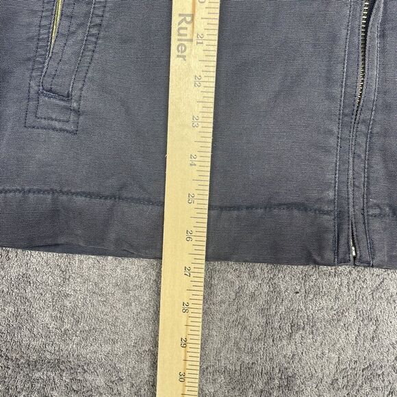 Vintage Tommy Hilfiger Jacket Men's L Blue Long Sleeve Chore Work 90s Faded - Picture 10 of 12